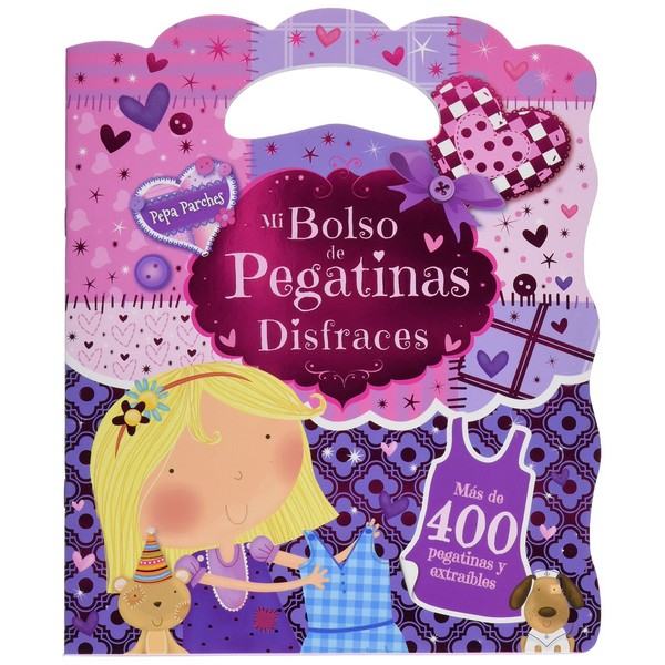 MI BOLSO DE PEGATINAS DISFRACES PEPA PARCHES