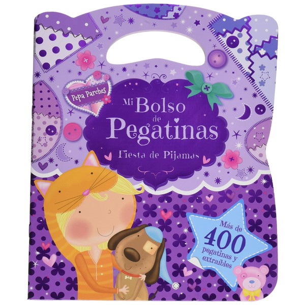 MI BOLSO DE PEGATINAS FIESTA DE PIJAMAS PEPA PARCHES