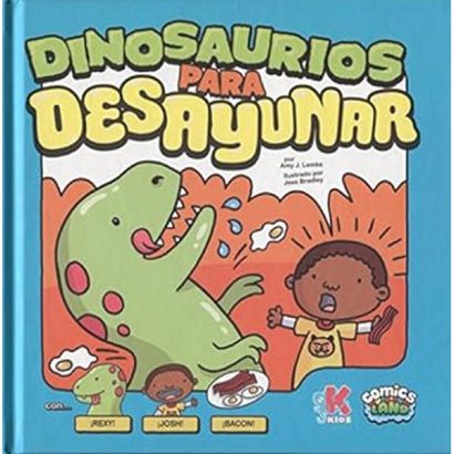 DINOSAURIOS PARA DESAYUNAR COMICS