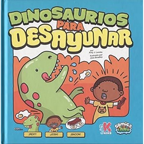 DINOSAURIOS PARA DESAYUNAR COMICS