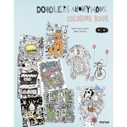 DOODLERS ANONYMOUS COLORING BOOK