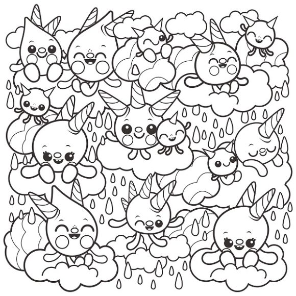 COLORING BOOK SUPER CUTE - Imagen 2