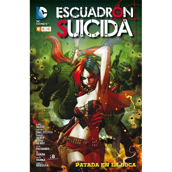 ESCUADRON SUICIDA PATADA EN LA BOCA