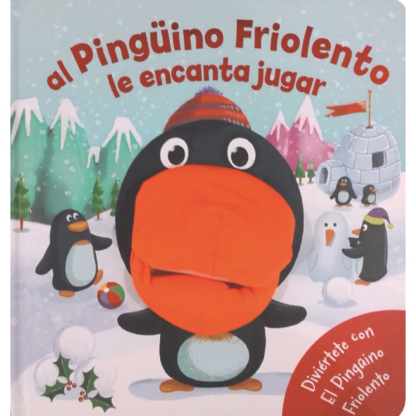 AL PINGUINO FRIOLENTO LE ENCANTA JUGAR DIVERSION CON TITERES