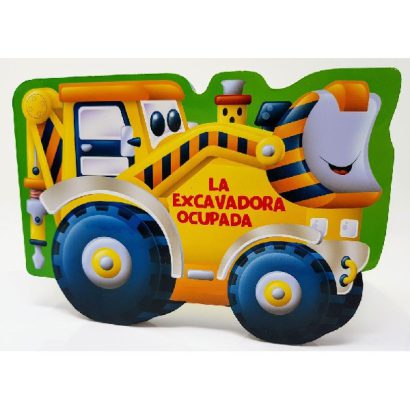 EXCAVADORA OCUPADA COLECCION VEHICULOS TROQUELADOS