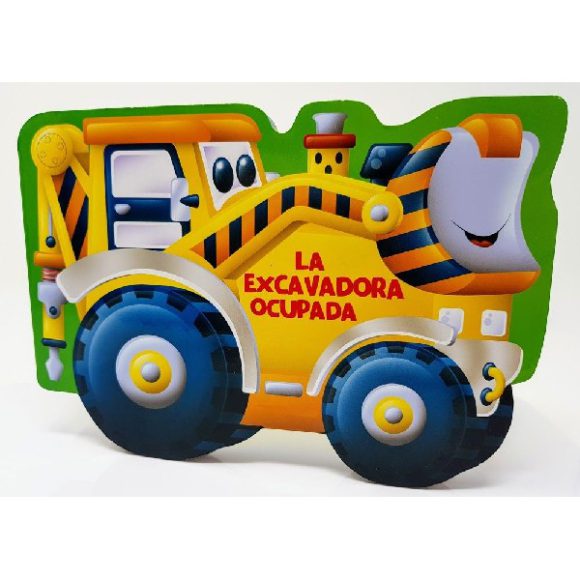 EXCAVADORA OCUPADA COLECCION VEHICULOS TROQUELADOS