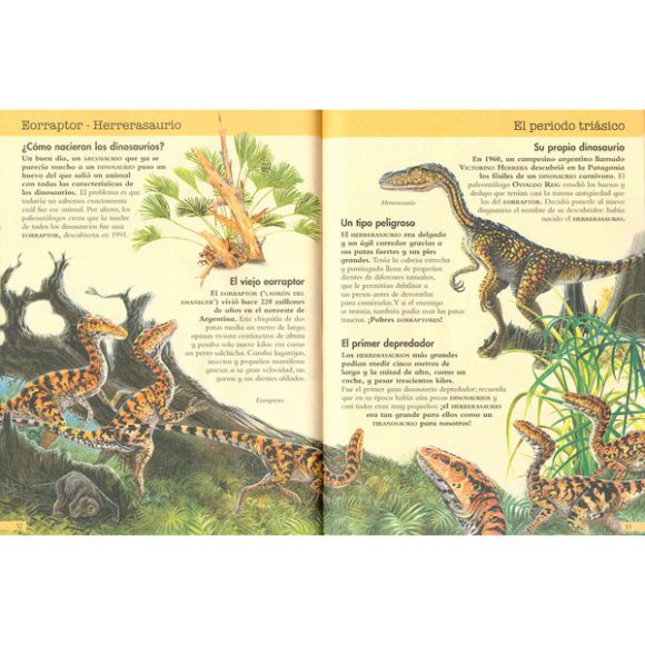 MUNDO DE LOS DINOSAURIOS MI PRIMERA BIBLIOTECA - Imagen 2