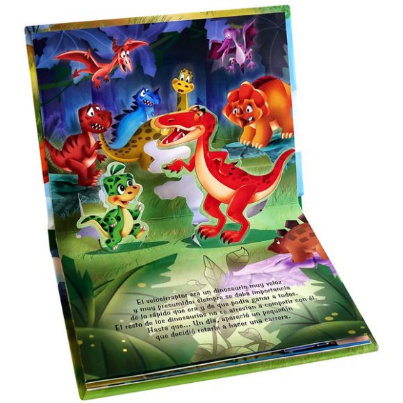 MINI POP UP DINOSAURIOS 4 TITULOS SURTIDOS. - Imagen 2