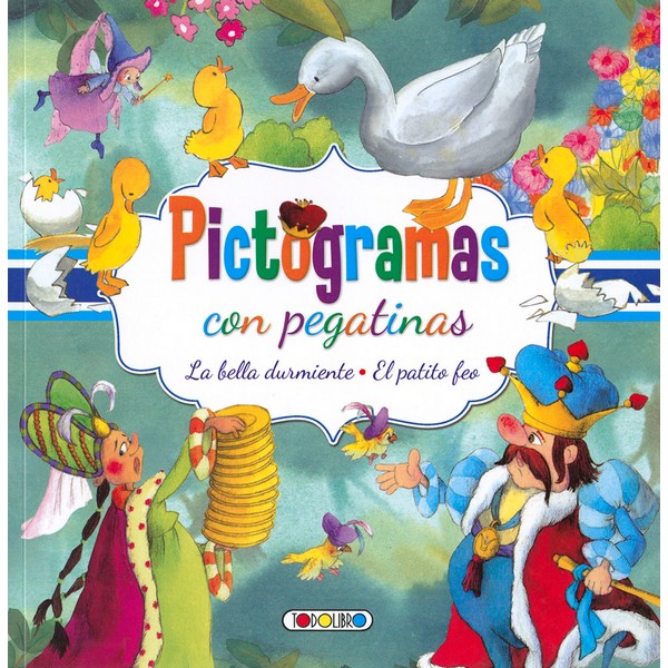 PICTOGRAMAS CON PEGATINAS (BELLA DURMIENTE/ EL)