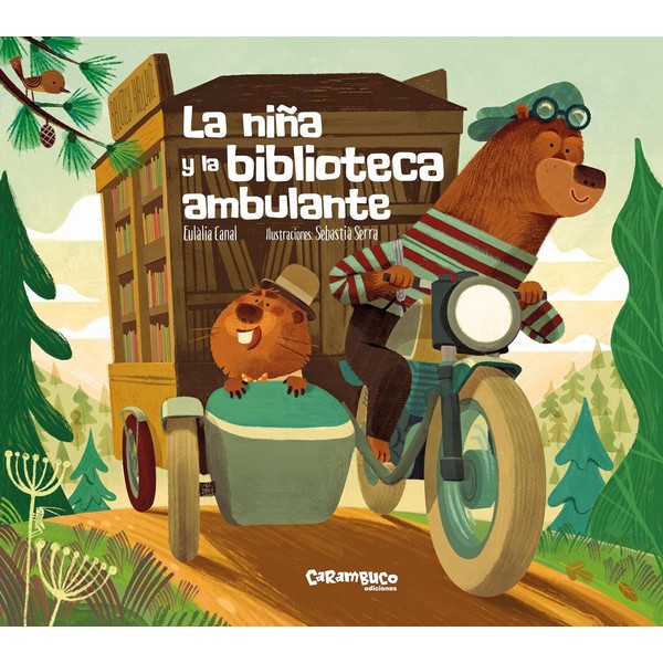 NIÑA Y LA BIBLIOTECA AMBULANTE