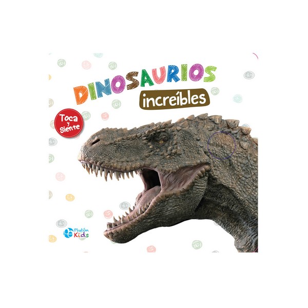 DINOSAURIOS INCREIBLES LIBRO CON TEXTURAS