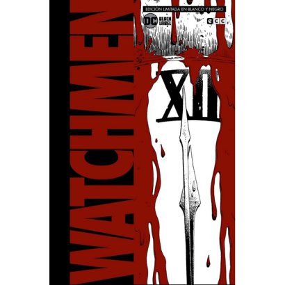 WATCHMEN EDICION LIMITADA BLACO Y NEGRO