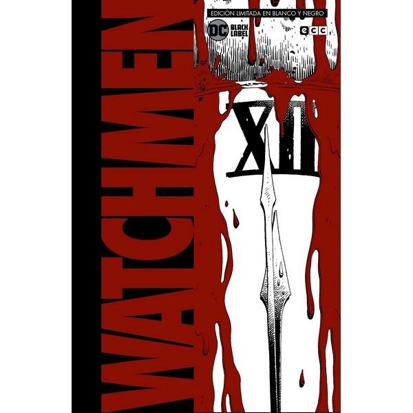 WATCHMEN EDICION LIMITADA BLACO Y NEGRO