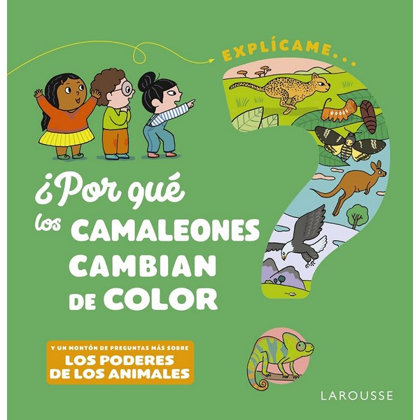 ¿POR QUÉ LOS CAMALEONES CAMBIAN DE COLOR?