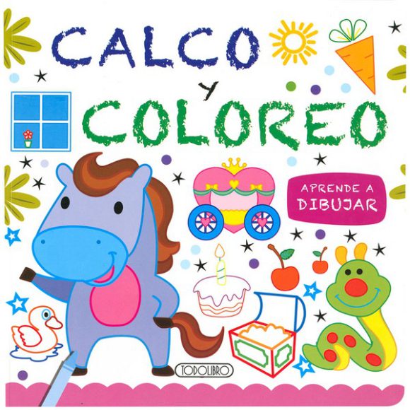 CALCO Y COLOREO CABALLO