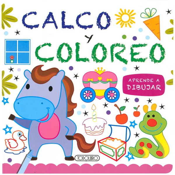 CALCO Y COLOREO CABALLO