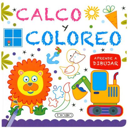 CALCO Y COLOREO LEON