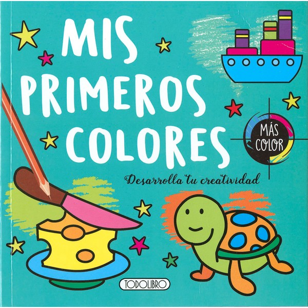 MIS PRIMEROS COLORES CELESTE