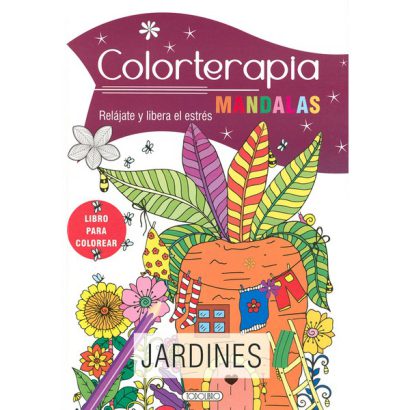 JARDINES COLORTERAPIA MANDALAS