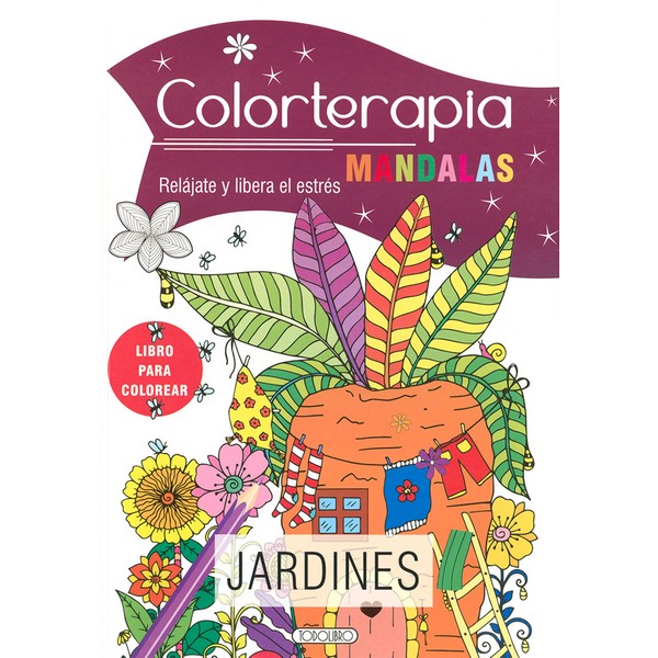 JARDINES COLORTERAPIA MANDALAS