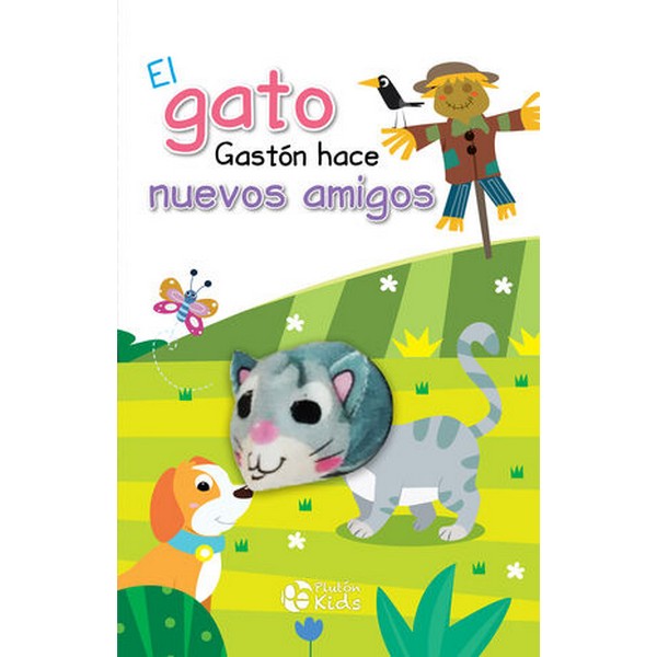 GATO GASTON LIBRO CON TITERE