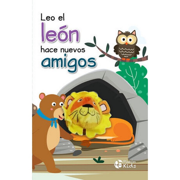 LEO EL LEON LIBRO CON TITERE