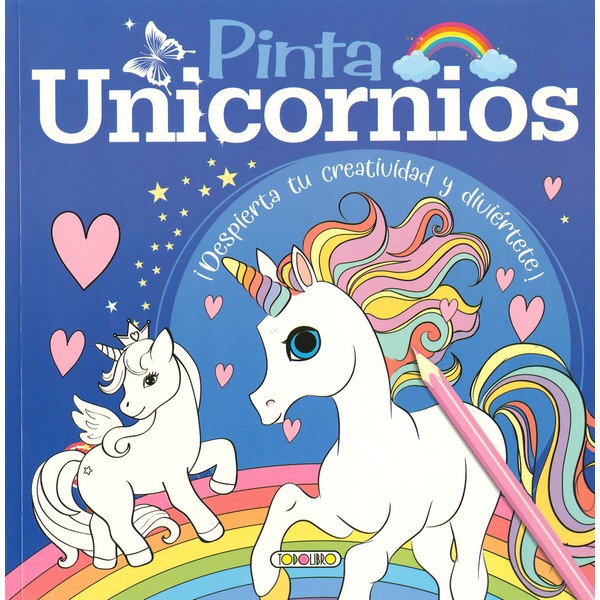 PINTA UNICORNIOS AZUL