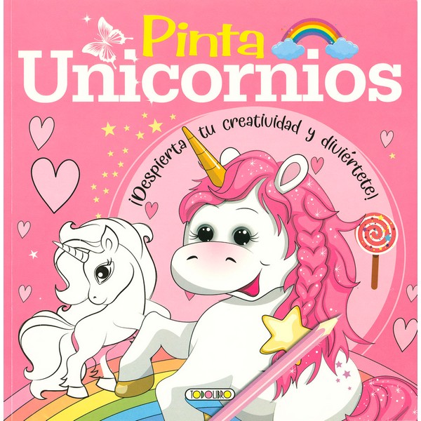 PINTA UNICORNIOS ROSADO
