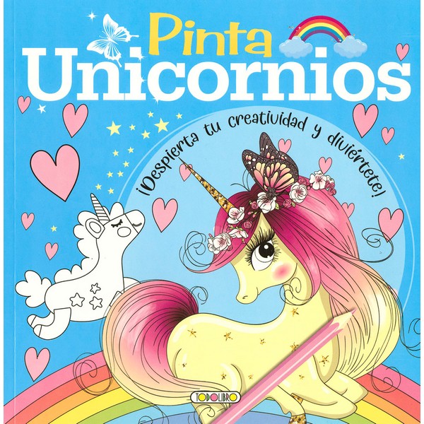 PINTA UNICORNIOS CELESTE