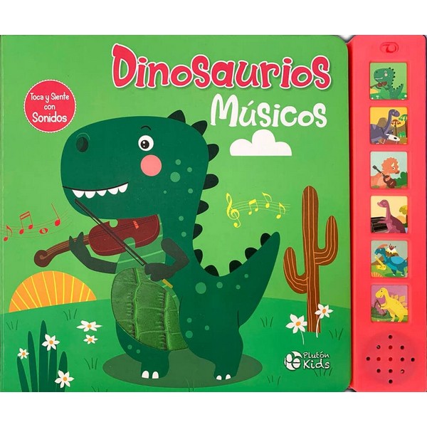DINOSAURIOS MUSICOS TOCA Y SIENTE CON SONIDOS