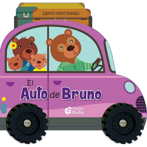 AUTO DE BRUNO LIBRO SOBRE RUEDAS