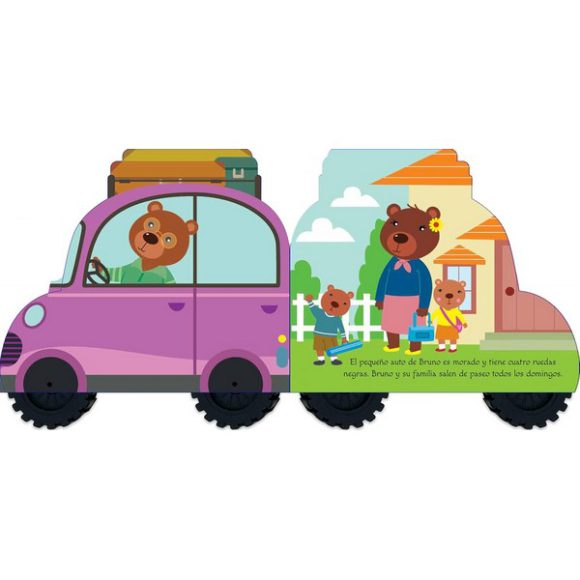 AUTO DE BRUNO LIBRO SOBRE RUEDAS - Imagen 2