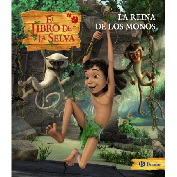 LIBRO DE LA SELVA REINA DE LOS MONOS