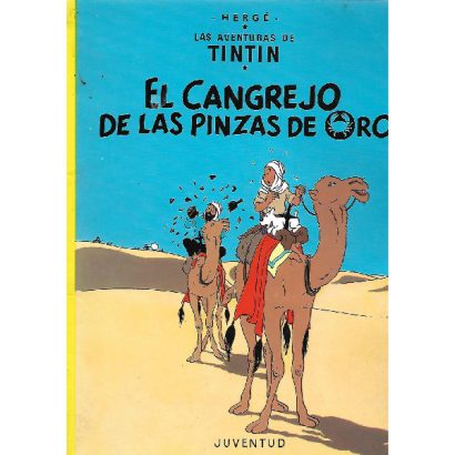 TINTIN EL CANGREJO DE LAS PINZAS DE ORO
