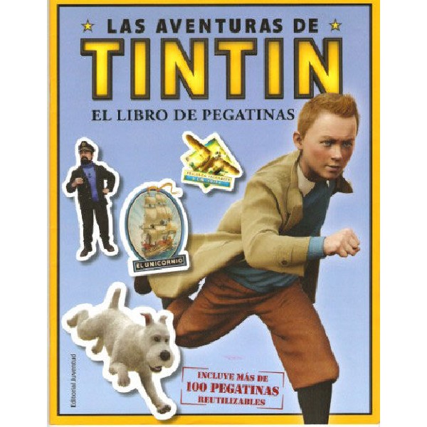 AVENTURAS DE TINTIN LIBRO DE PEGATINAS