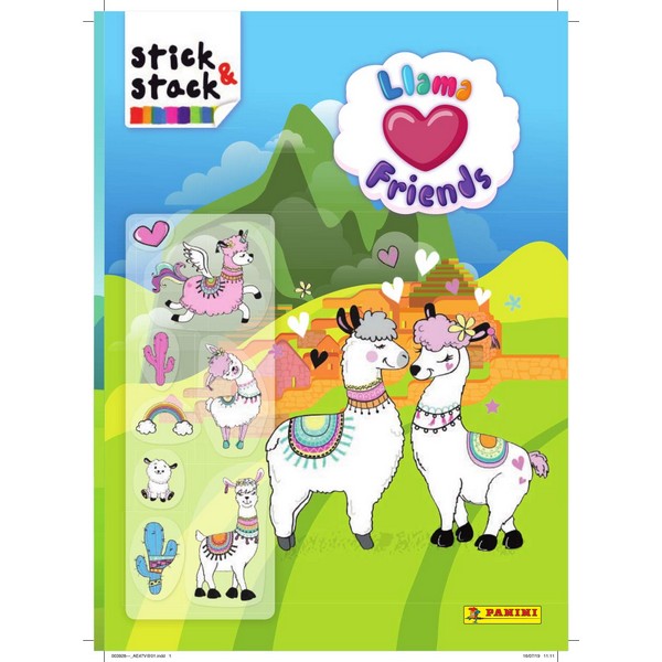 LLAMA FRIENDS STICK & STACK
