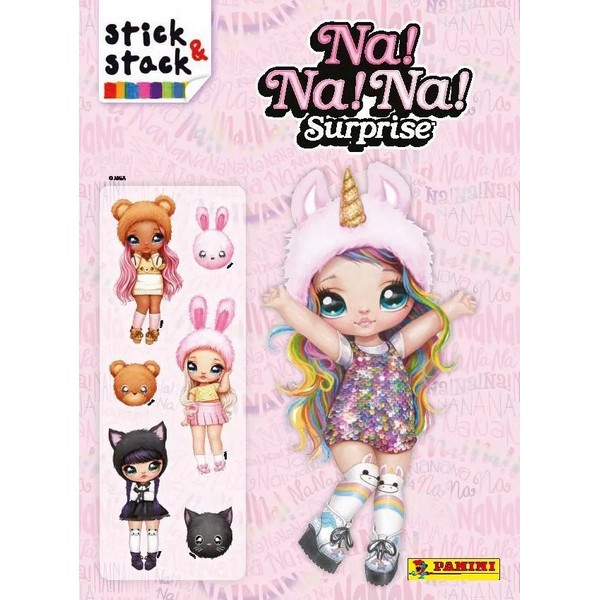 NA NA NA SURPRISE STICK & STACK LIBRO DE PEGATINAS