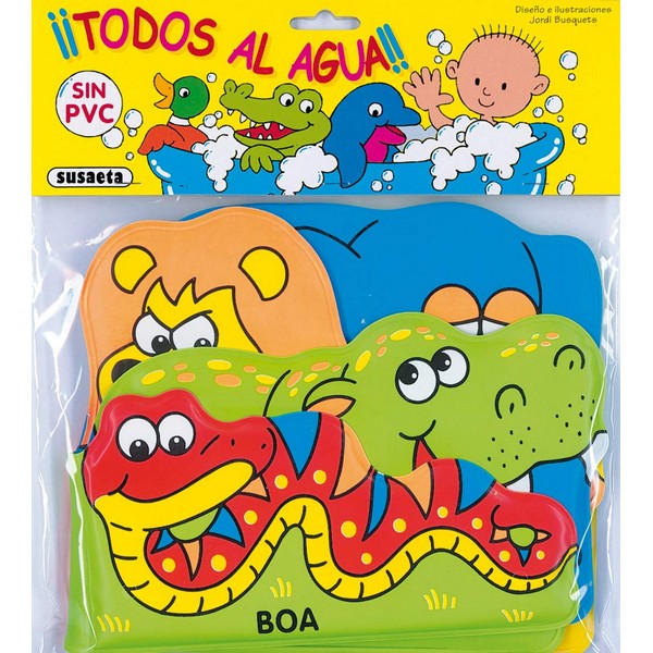 ANIMALITOS DE LA SELVA TODOS AL AGUA