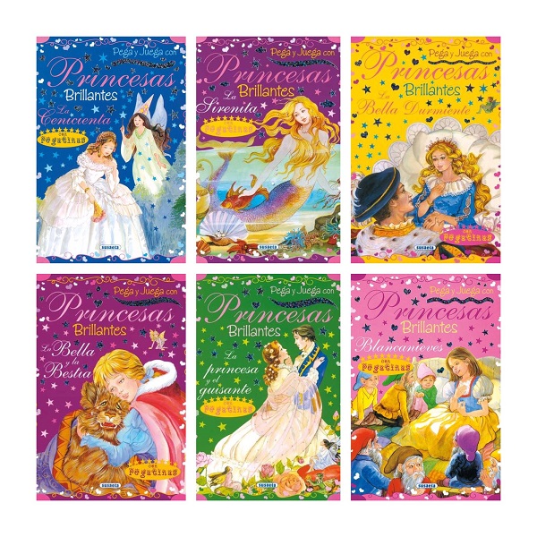 PRINCESAS BRILLANTES PACKx2