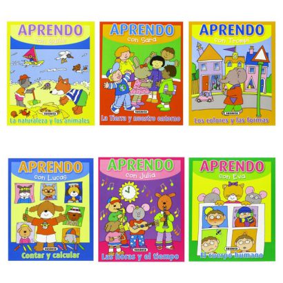 COLECCION APRENDO 6 TITULOS REF-4455
