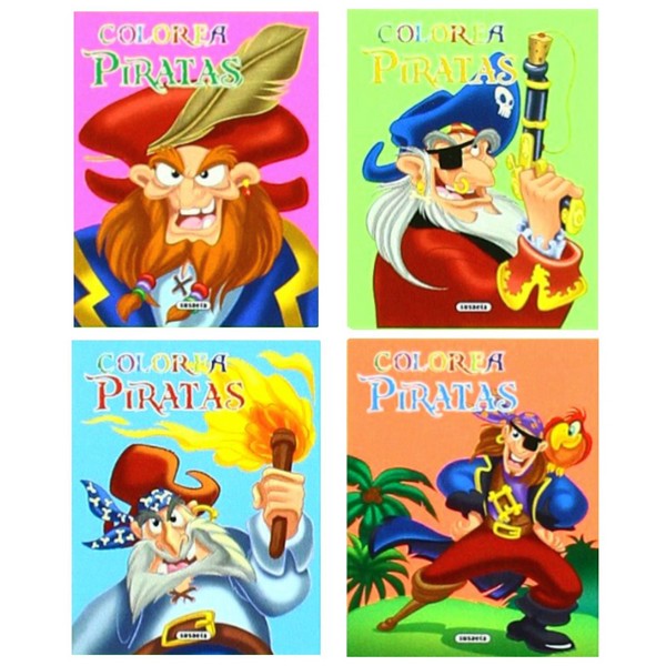 COLOREA PIRATAS