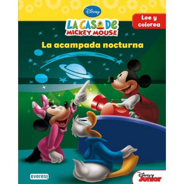 CASA DE MICKEY MOUSE ACAMPADA NOCTURNA