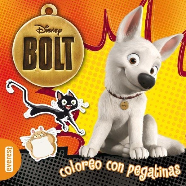 BOLT COLOREO CON PEGATINAS