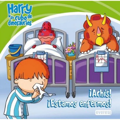 HARRY Y SU CUBO DE DINOSAURIOS ACHIS ESTAMOS ENFERMOS