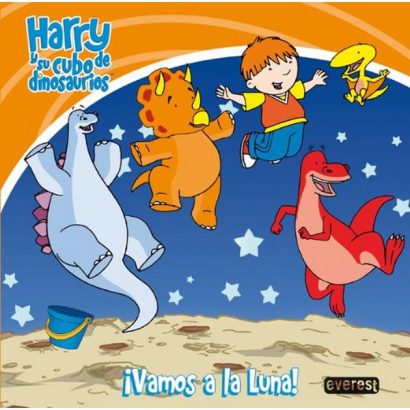 HARRY Y SU CUBO DE DINOSAURIOS VAMOS A LA LUNA