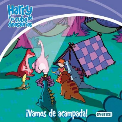 HARRY Y SU CUBO DE DINOSAURIOS VAMOS DE ACAMPADA