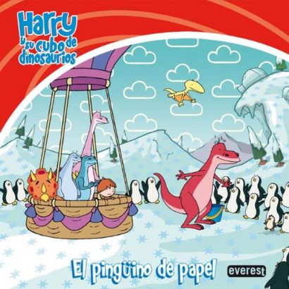 HARRY Y SU CUBO DE DINOSAURIOS EL PINGUINO DE PAPEL