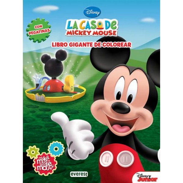 CASA DE MICKEY MOUSE LIBRO GIGANTE DE COLOREAR