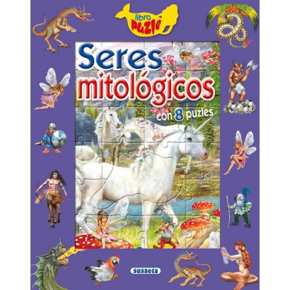 SERES MITOLOGICOS LIBRO PUZZLE