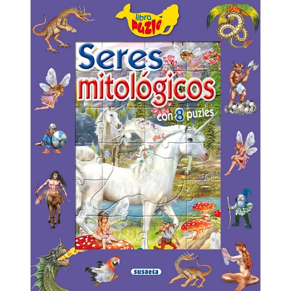 SERES MITOLOGICOS LIBRO PUZZLE
